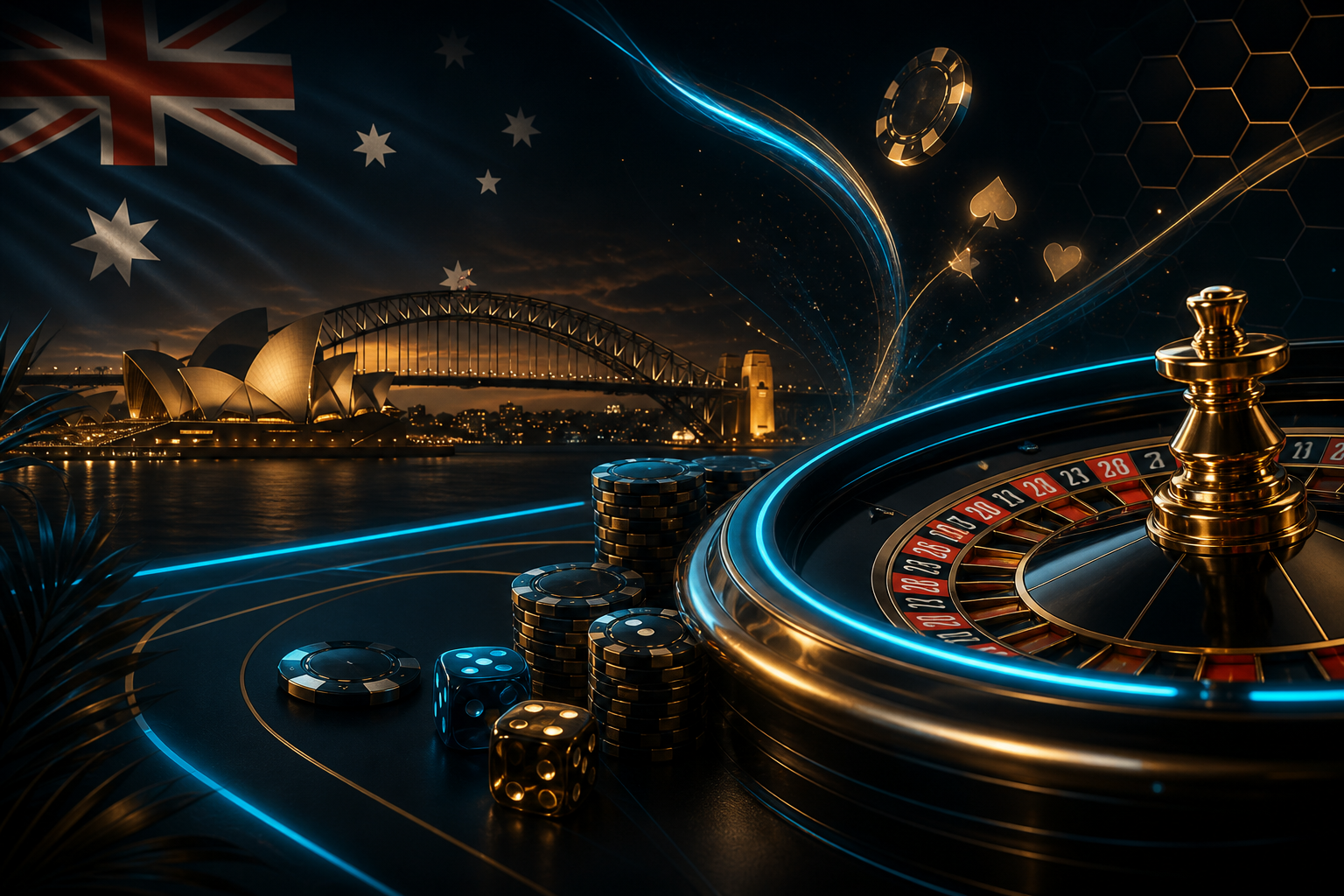 Online casino atmosphere from SG Casino for players in Australia